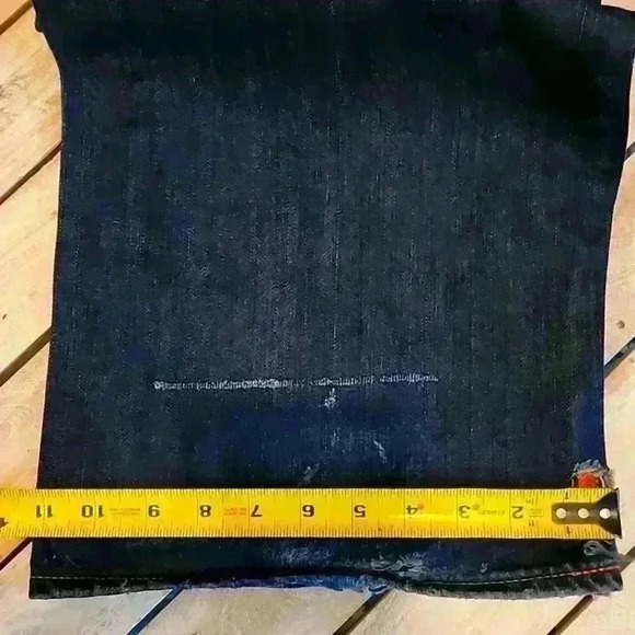 Ed Hardy 42x34 RARE 2009 Tattoo Skull and Eagle Beaded Vintage Classic Kool - Picture 13 of 14